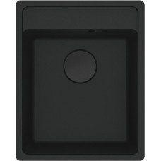 Franke Virtuves izlietne Maris MRG 610-37, melna, matēta virsma, 114.0658.583.