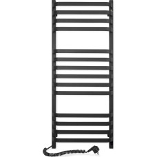 Navin Elektriskais dvieļu žāvētājs, Stugna 480*1200, sensors, kreisā puse, melns, 12-249153-4812.