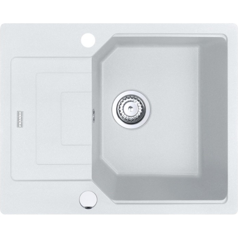 Franke Izlietne UBG 611-62, Fragranite, balta, 114.0682.545