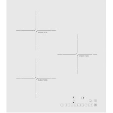 Schlosser Iebūvējama indukcijas virsma PI403S1CW
