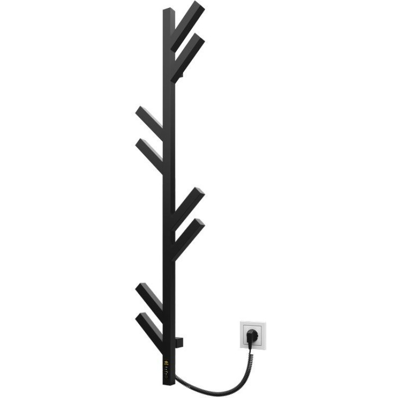 Kosser Elektriskais dvieļu žāvētājs Madera 1200x255 ERL, ar taimeri, melns.
