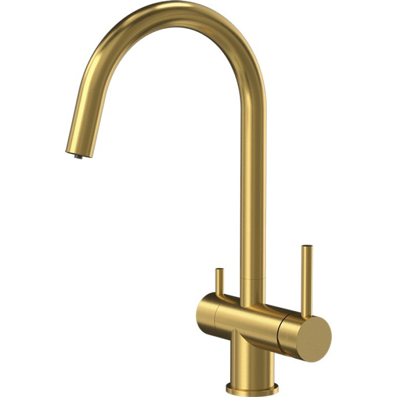 Quadron Jaucējkrāns 3623512_PVDG1, zelta krāsā.