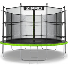 Zipro dārza batuts ar tīklu Jump Pro Premium 12FT 374 cm + apavu soma