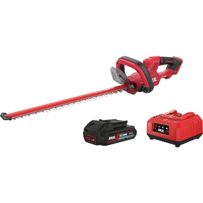 Skil Akumulatora dzīvžoga &scaron;ķēres GH1E0440AA, 18 V, komplektā ar akumulatoru un lādētāju.