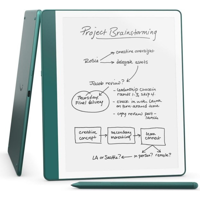 Kindle Amazon Kindle Scribe E-book Reader 10.2&rdquo; 64 GB Wi-Fi + Charger 20 W Green