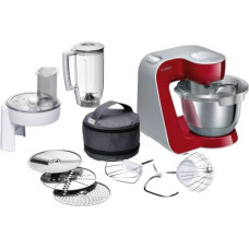 Bosch MUM58720 food processor 1000 W 3.9 L Grey, Red, Stainless steel