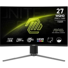 MSI Monitor MAG 27CQ6PF 27 inches LED/QHD/Curved/180Hz/Black
