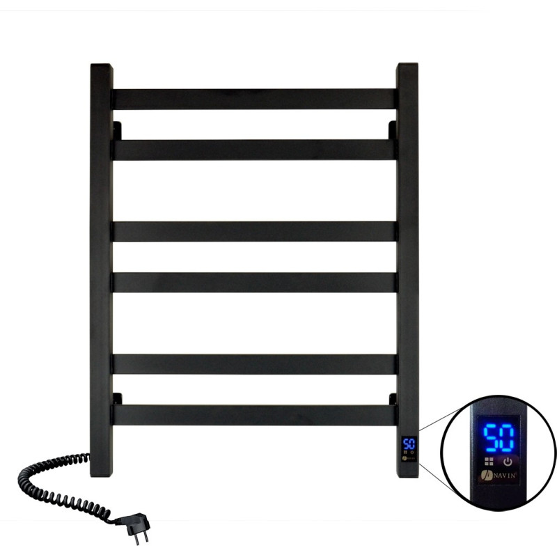 Navin El.dvieļu žāvētājs avangard 480 * 600 sensors kreisi melns 12- 228153- 4860