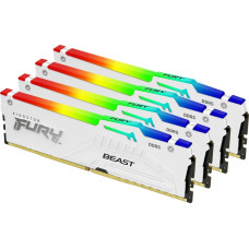 Kingston Fury Pamięć Kingston Fury Beast RGB, DDR5, 128 GB, 5600MHz, CL40 (KF556C40BWAK4-128)