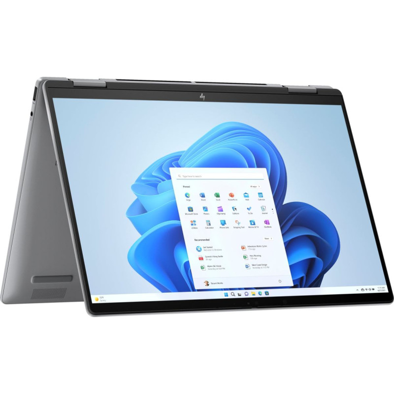 HP ENVY x360 14-fa0016nw AMD Ryzen 7 8840HS Hybryda (2w1) 35,6 cm (14'') Ekran dotykowy 2K 16 GB LPDDR5-SDRAM 512 GB SSD Wi-Fi 7 (802.11be) Windows 11 Home Srebrny