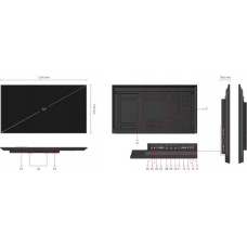 Viewsonic Monitor ViewSonic Monitor CDE55G3-1C 55'' 4K Commercial Display 24/7