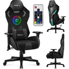 Huzaro Combat 7.6 RGB Black gaming chair with fan