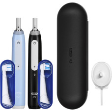 Braun Oral-B iO 3 electric toothbrush set DUO BLACK & BLUE