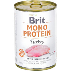 Brit Mono Protein Turkey - Wet dog food - 400 g