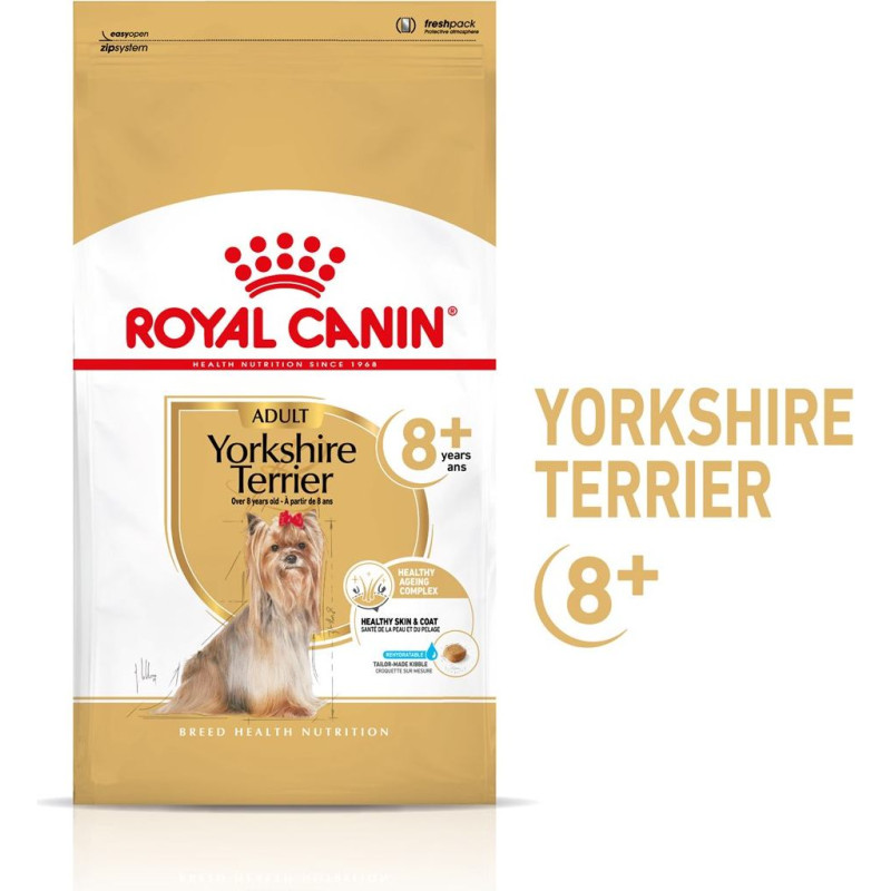 Royal Canin Yorkshire Ageing 8+ - dry food for older dogs - 3kg
