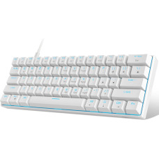 Magegee STAR61 White, Blue Lighting, Red Switch, US