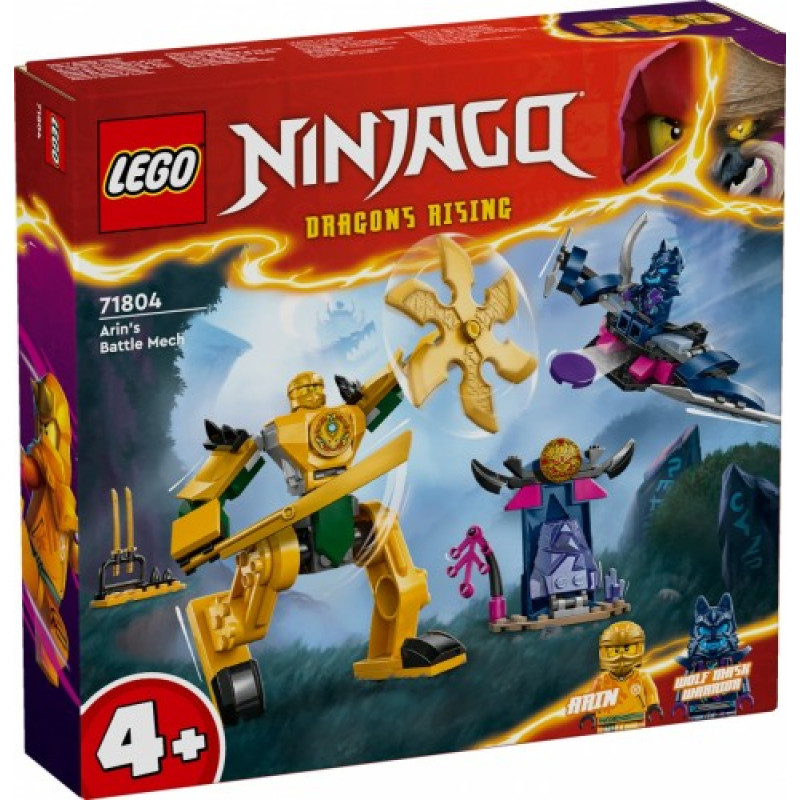 Lego Ninjago 71804 Arina kaujas robots
