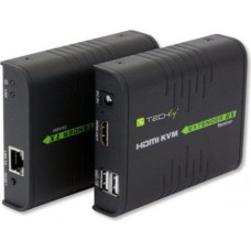 Techly Extender HDMI + USBB by Cat5/5e/6 cable 120m