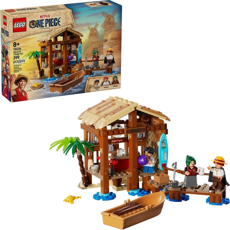 Lego ONE PIECE 75636 Vējdzirnavu ciemata būda