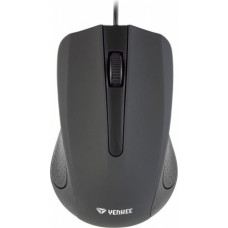 Yenkee USB wired mouse, 3 buttons, rubberized surface, 1000DPI