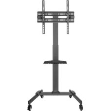 Techly Mobile TV stand 32-55 inches, 35kg, AV shelf