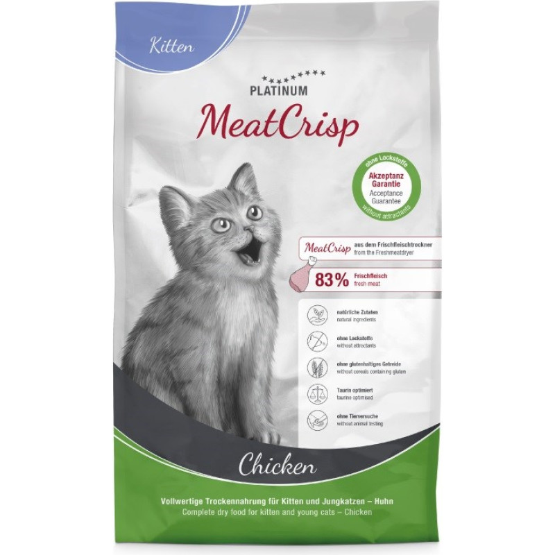 Platinum MeatCrisp Kitten Chicken - dry cat food - 3kg