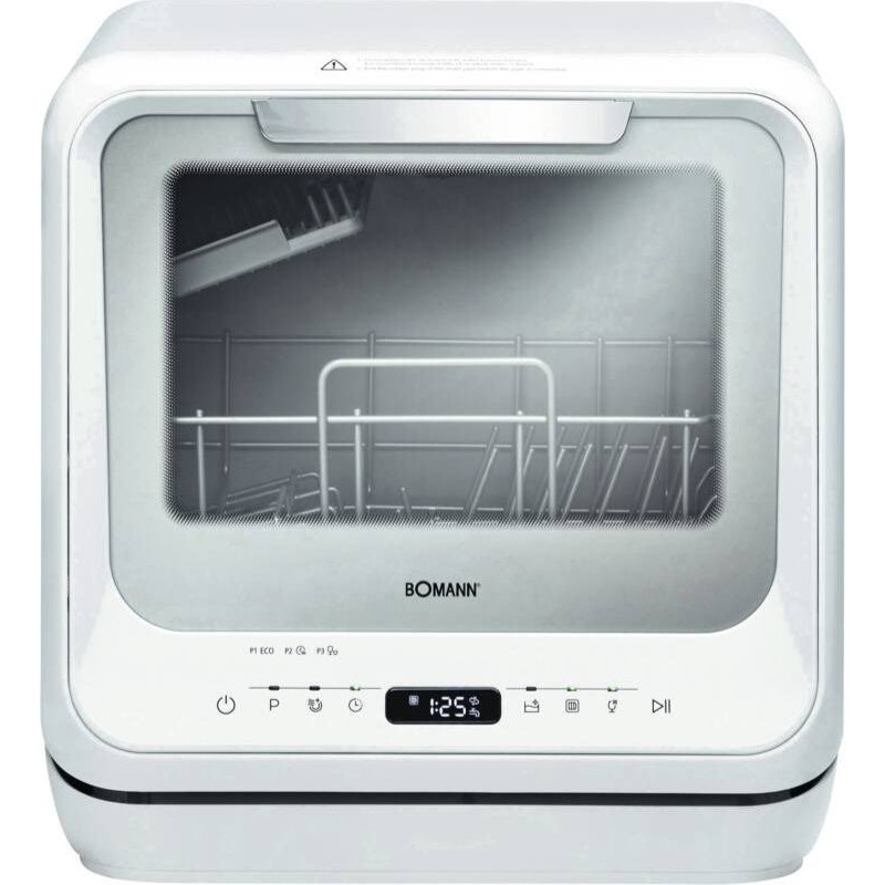 Boman n TSG 5704 Countertop dishwasher 2 place settings D white