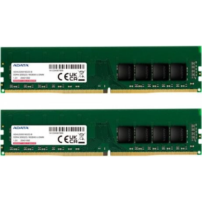 Adata Pamięć ADATA Premier, DDR4, 32 GB, 3200MHz, CL22 (AD4U320016G22-DTGN)