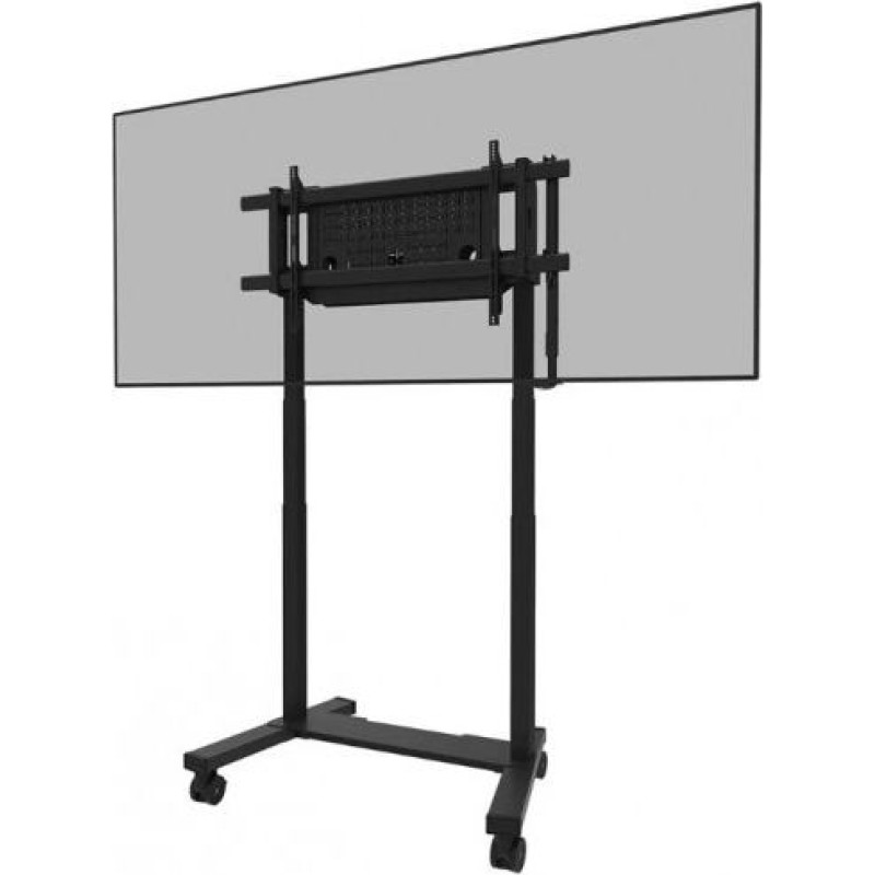 Neomounts FL55-975BL1 MOVE Lift XL TV trolley 75-115" - motorised 160kg 200x200-1200x600 h:119-184