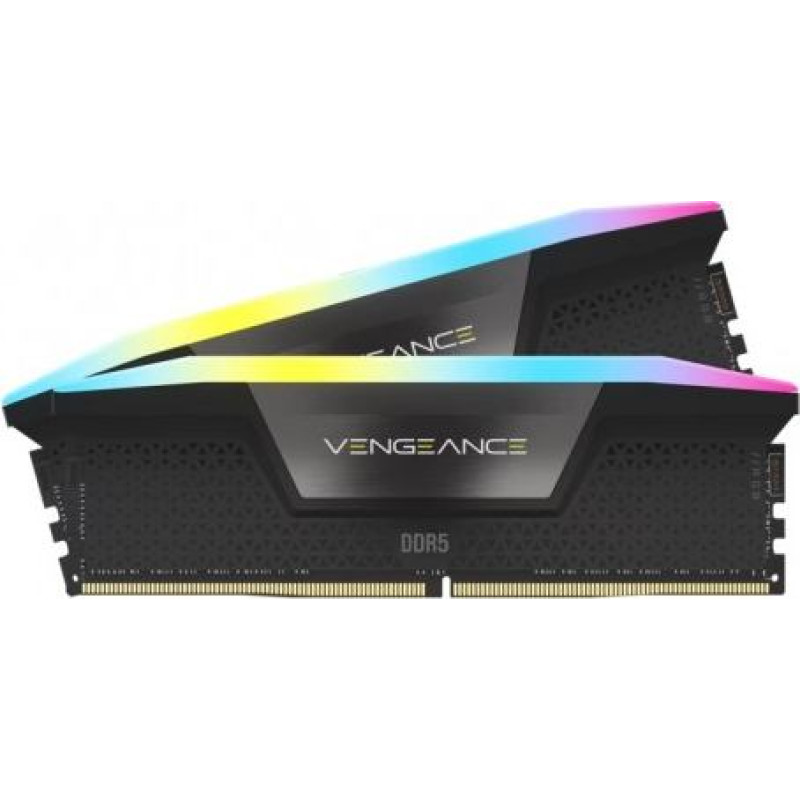 Corsair Memory DDR5 Vengeance RGB 32GB/6000 (2x16GB) C38 Intel XMP