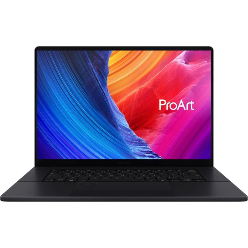 Asus ProArt P16 H7606WM-RJ044X Ryzen AI 9 HX 370 16.0" 3K Touch 120Hz 400nits Glossy 32GB LPDDR5X SSD1TB GeForce RTX 5060 8GB Cam FHD WiFi+BT 90WHrs W11Pro Nano Black