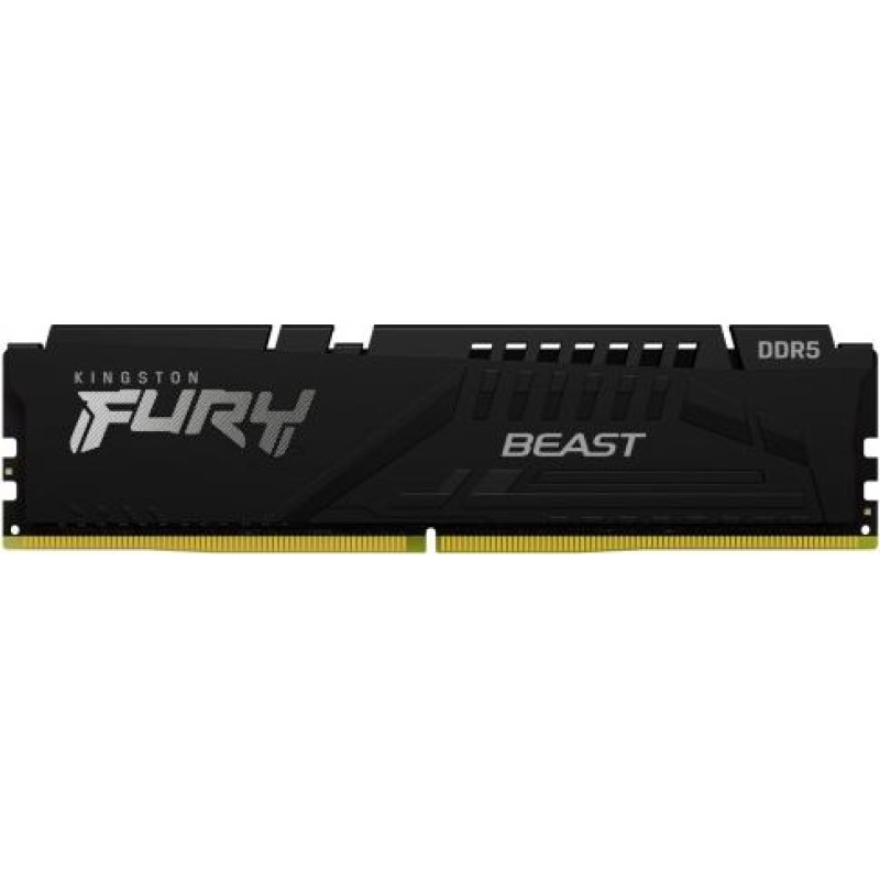 Kingston Memory DDR5 Fury Beast 16GB(1*16GB)/5200 CL40 black
