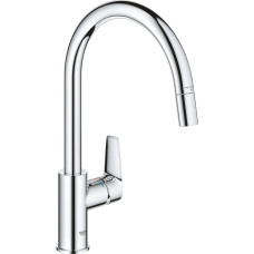 Grohe Izlietnes maisītājs ar izvelkamu &scaron;ļūteni, BauEdge, 30536000.