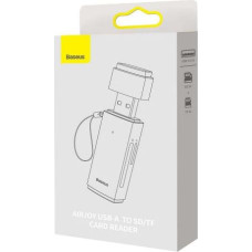 Baseus Card Reader Lite Series SD / TF to USB-A, Gray (WKQX060013)