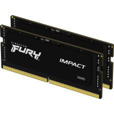 Kingston Pamięć do laptopa Kingston Impact, SODIMM, DDR5, 32 GB, 6000 MHz, CL38 (KF560S38IBK2-32)