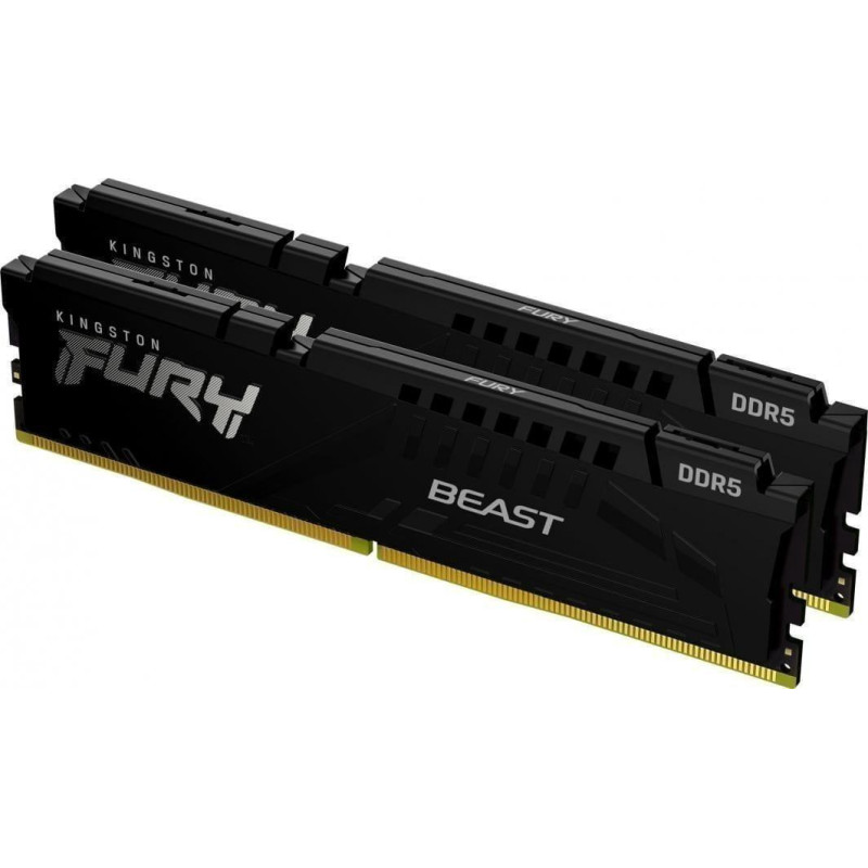Kingston Fury Pamięć Kingston Fury Beast, DDR5, 32 GB, 6800MHz, CL34 (KF568C34BBEK2-32)