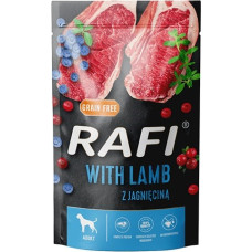 Dolina Noteci Rafi Lamb, blueberry, cranberry - wet dog food - 500g