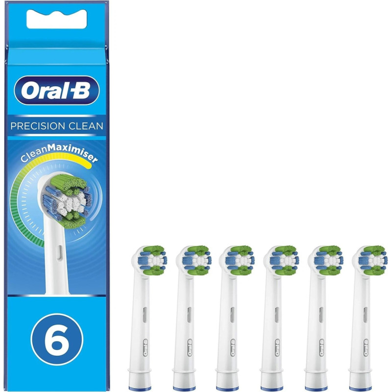 Oral-B Dantų šepetėlių antgaliai Oral-B Precision 6 vnt