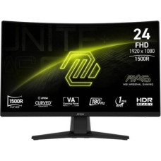 MSI Monitor MAG 242C 23.6 cala/LED/FHD/Curve/180Hz/Black