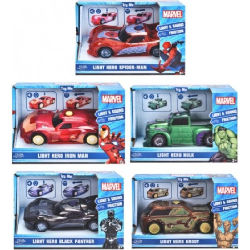 Jada Toys Pojazd Marvel 1/32 mix 5 rodzaj&oacute;w