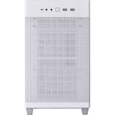 Asus PRIME AP201 CASE TG WHITE Mini Tower Balts