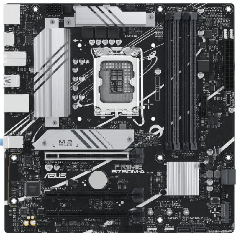 Asus PRIME B760M-A-CSM Intel B760 LGA 1700 mikro ATX