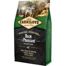 Carnilove Adult Duck and pheasant - dry dog food - 4kg