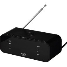 Adler AD 1192b radio alarm clock black