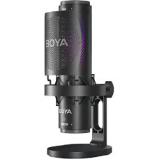 Boya Microphone Wired K9 Standing, Omnidirectional, Noise Cancellation, Real-time monitoring (Type-A/ Type-C to Type-C) Black EU