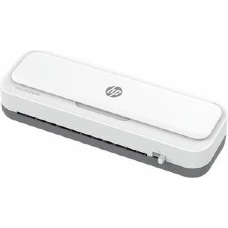 Hewlett-Packard HP ONELAM 400 A3 laminator, Hot/Cold, integrated trimmer, corner rounder, speed 40 cm/min + 15 pouches: 3xA4, 4xA5, 4xA6, 4xB-CARD, white