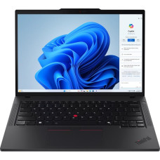 Lenovo ThinkPad T14 Gen 5 (Intel) Intel Core Ultra 7 155U Laptop 35.6 cm (14") Touchscreen WUXGA 16 GB DDR5-SDRAM 1 TB SSD Wi-Fi 6E (802.11ax) Windows 11 Pro English Black
