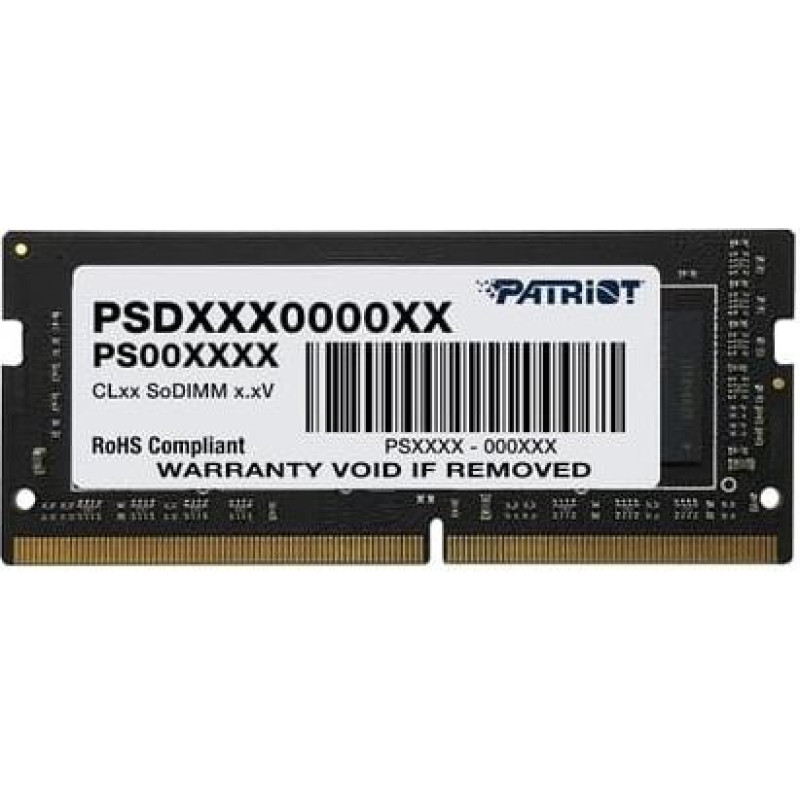 Patriot Memory Signature PSD432G32002S memory module 32 GB 1 x 32 GB DDR4 3200 MHz
