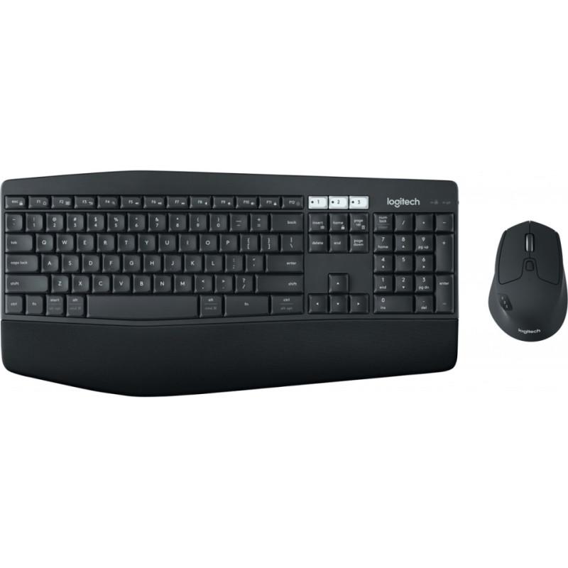 Logitech MK850 keyboard RF Wireless + Bluetooth QWERTY US International Black