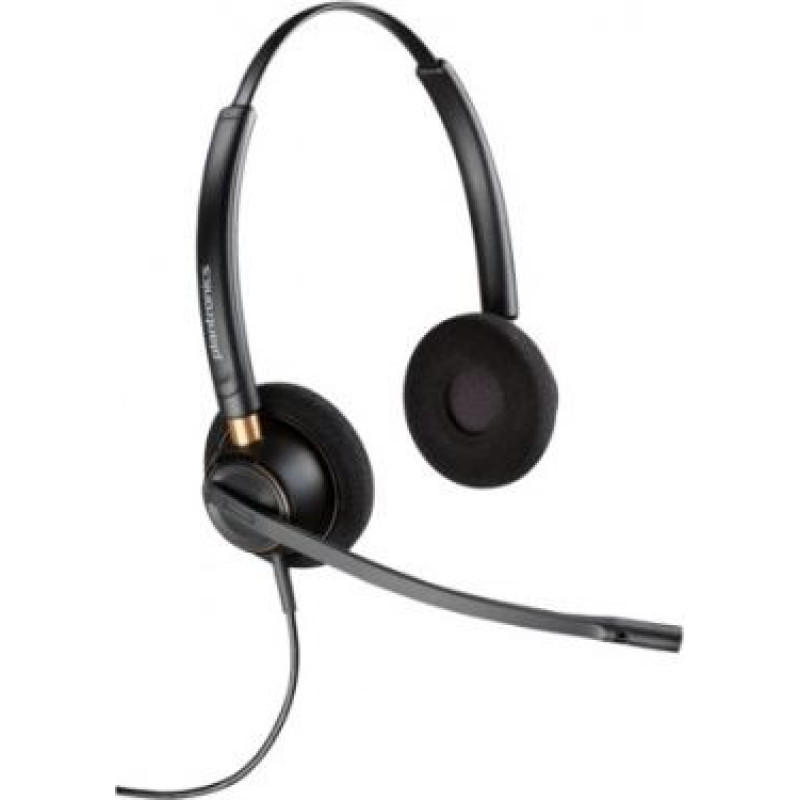Poly Headphones EncorePro 520 with Quick Disconnect Binaural 783P7AA